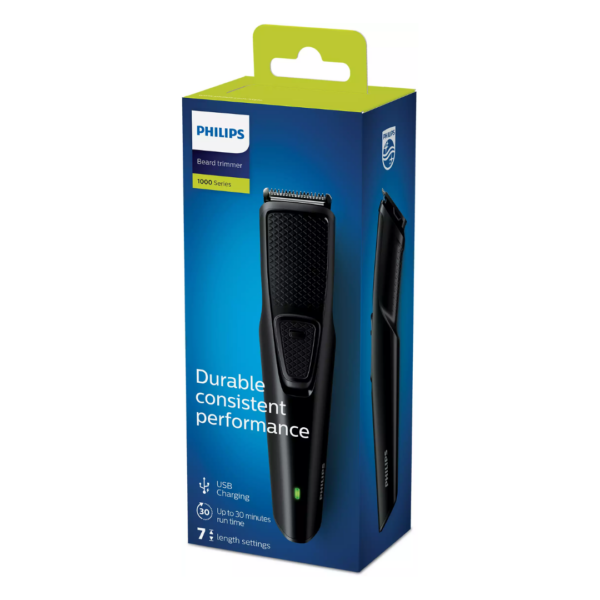 Philips Beard Trimmer Series 1000 BT1233 (Black)