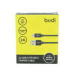 Budi USB-A to Type-C Cable M8J180T-1