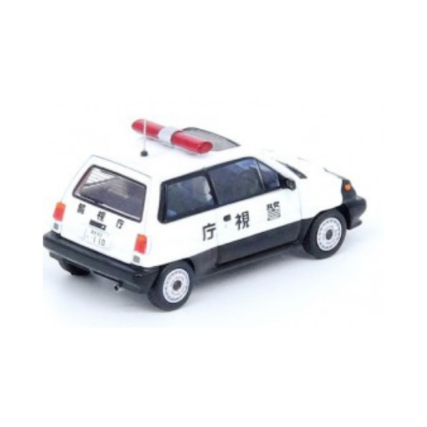 Honda City Turbo II Japanese Police Car w/Motocompo