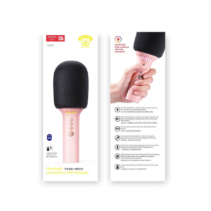 Joyroom Handheld Microphone with Speaker (Pink) JR-MC5
