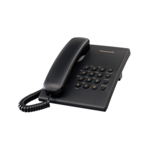 Panasonic Corded Telephone (Black) KX-TS500MXB