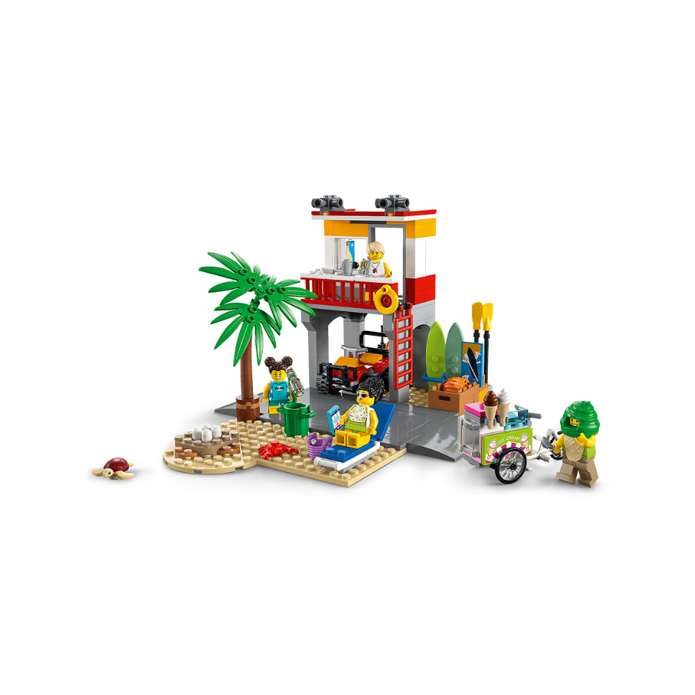 Lego CIty Beach Lifeguard Station 60328 - Nastars