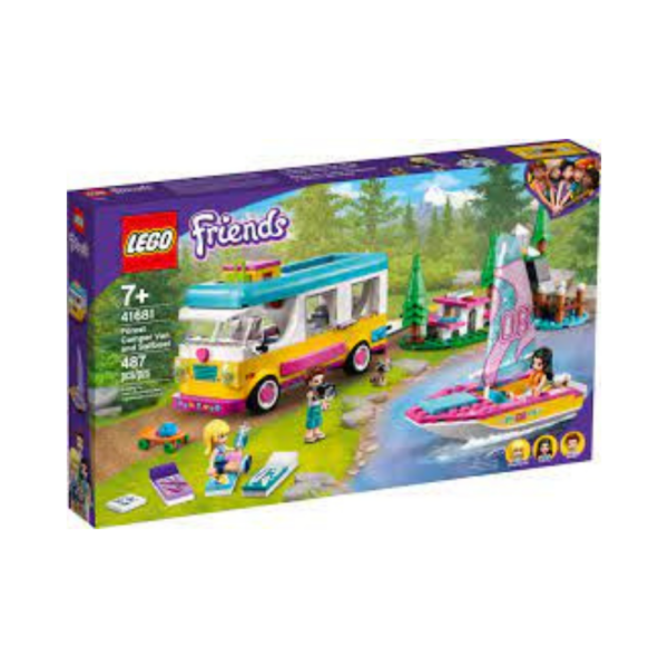 Lego Friends Forest Camper Van and Sailboat 41681