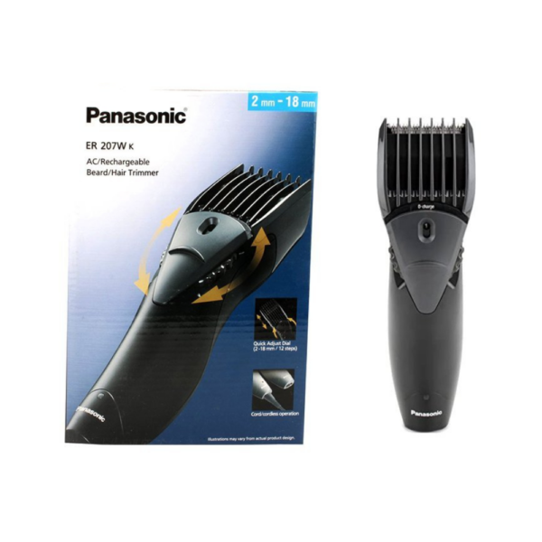 Panasonic AC/Rechargeable Beard/Hair Trimmer ER207W