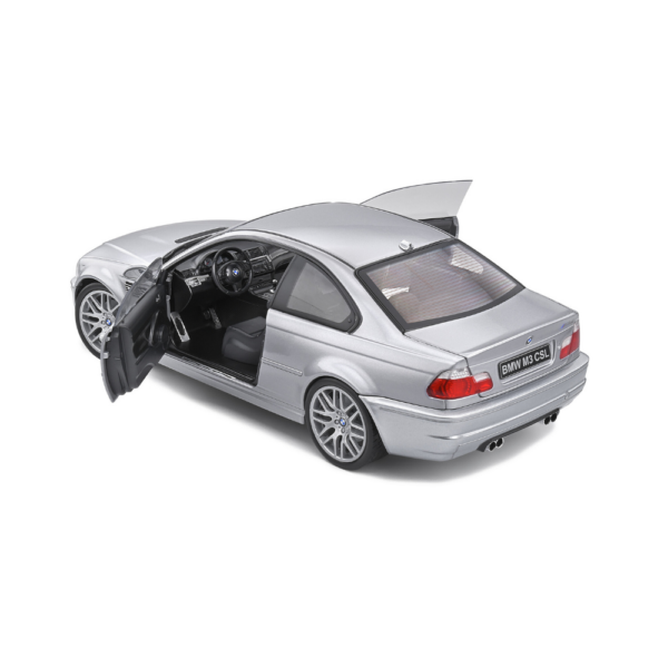 Solido BMW E46 CSL Coupe 2003 (Silver Grey)