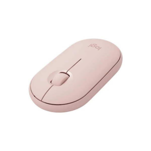 Logitech Pebble Wireless Mouse with Bluetooth/USB (Rose)