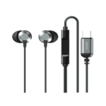 Remax RM-512A Wired Type-C Earphones (Black)