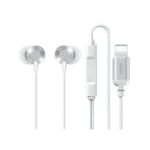 Remax RM-512I Lightning Wired Earphones (Silver)