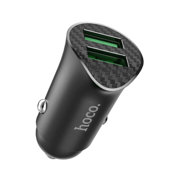 Hoco Car Charger "Z39 Farsighted" Dual USB Port