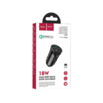 Hoco Car Charger Z39 Farsighted Dual USB Port -1