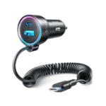 Joyroom 3-in-1 Wired Car Charger (Type-C) JR-CL07