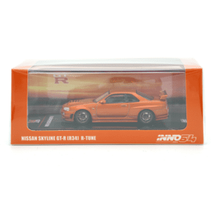 Nissan Skyline GT-R (R34) R-Tune Orange Metallic IN64-R34RT-ORG