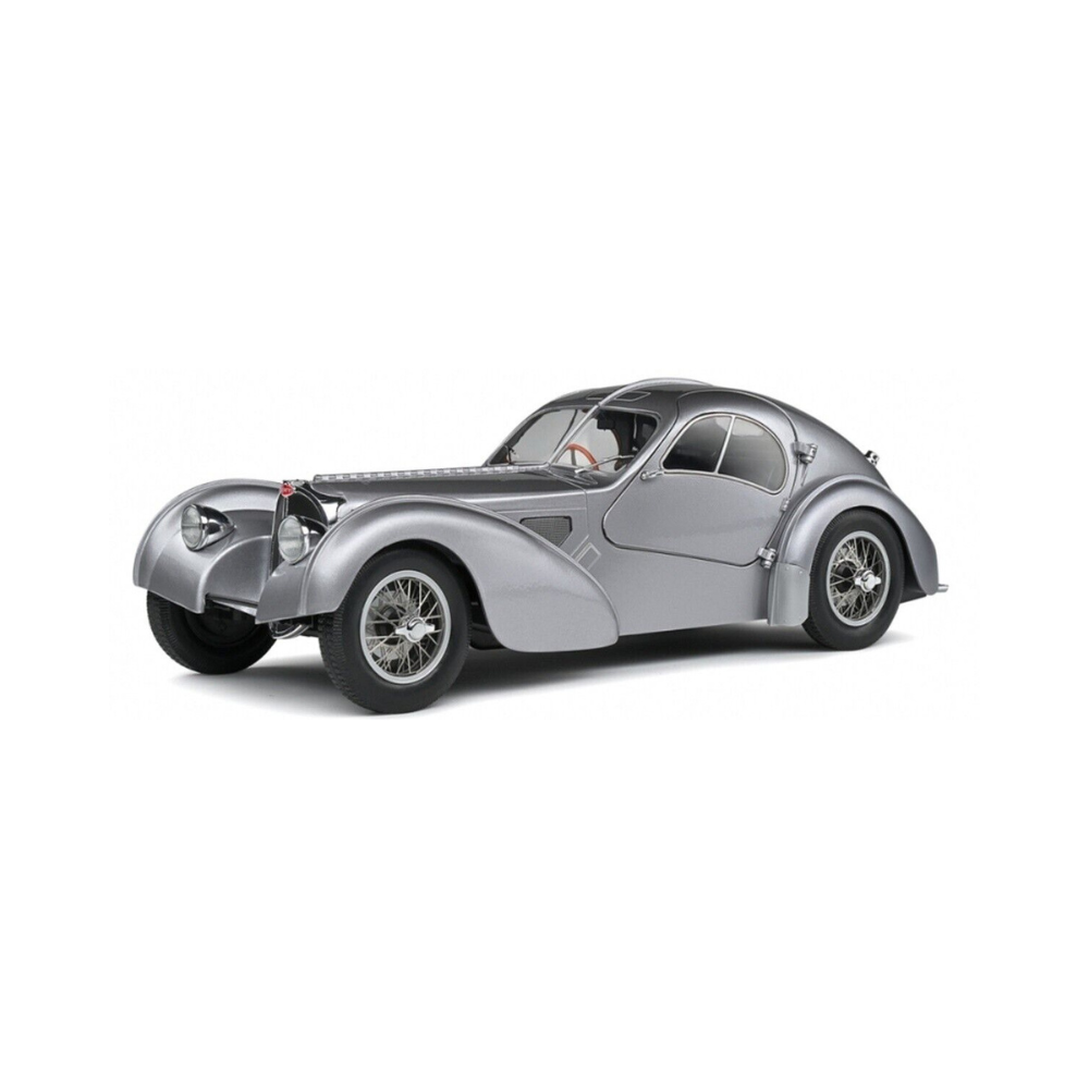 Solido Bugatti Atlantic Type 57SC 1937 (Silver) - Nastars