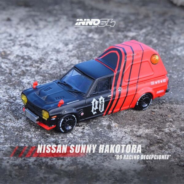 Nissan Sunny Truck HAKOTORA `09 RACING` IN64-HKT-09RAD