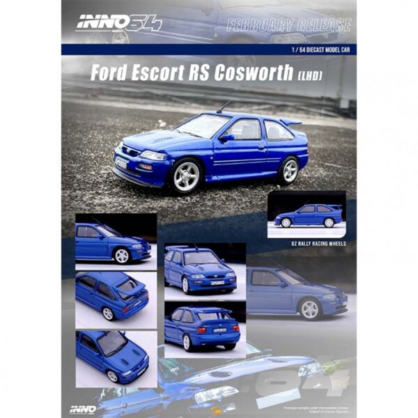 Ford Escort RS Cosworth Metallic Blue IN64-FERS-BLU