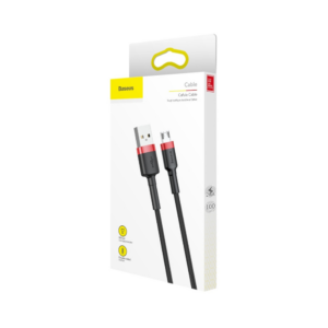 Baseus Micro USB 1M Cafule Cable (Red) CAMKLF-BG1