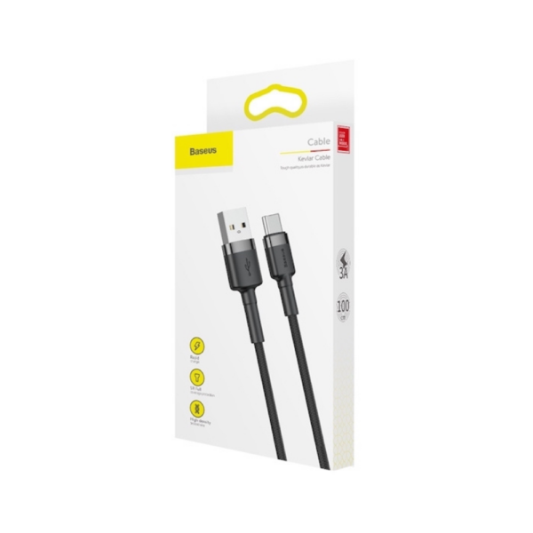 Baseus Cafule USB to Type-C 1M Braided Cable