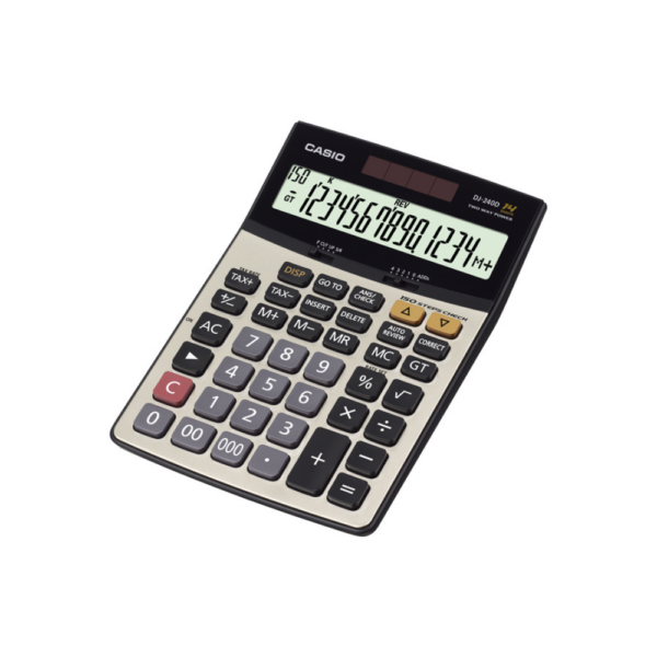 Casio DJ-240D 14 Digit Calculator