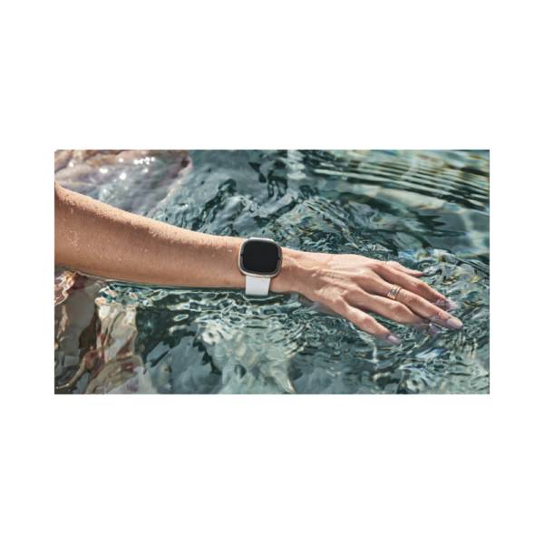 Fitbit sense 2 Advanced Fitness and Smart Watch (Blue Mist/Soft Gold Aluminum)