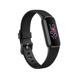 Fitbit Luxe Fitness + Wellness Tracker (Black/Graphite Stainless Steel)