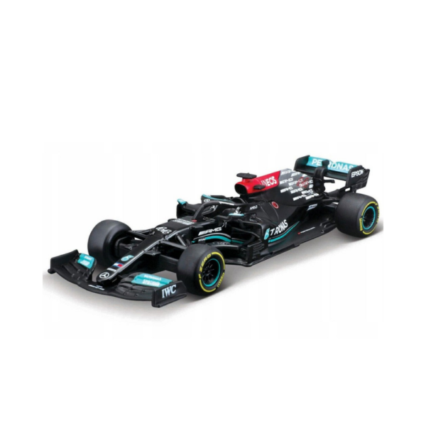 Bburago 18-38038 LH F1 Mercedes Benz W12 E Performance 1:43 Lewis Hamilton #44 Black