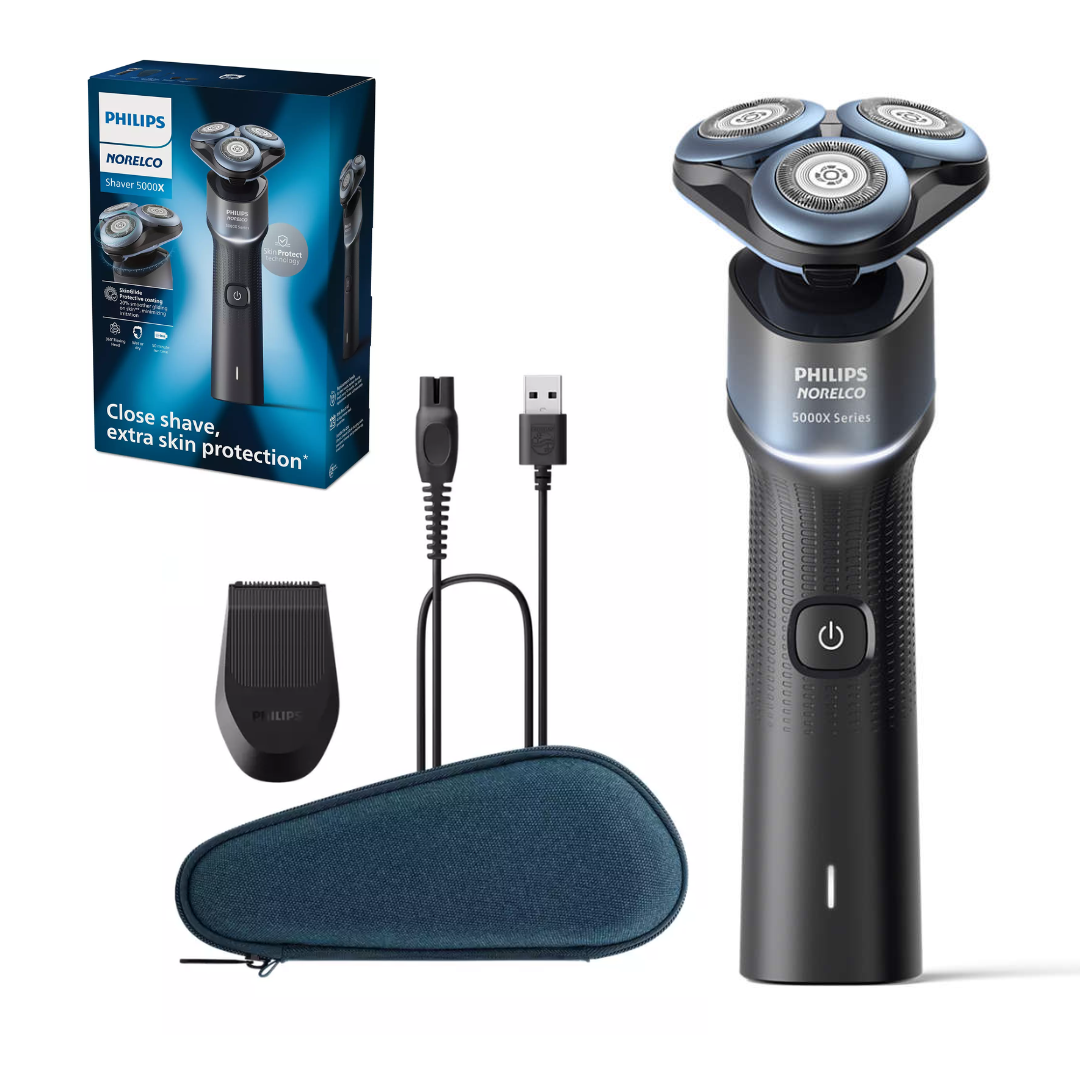 Philips Norelco Shaver 5000X Series X5006/85 (Blue/Silver) - Nastars