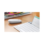 Logitech Pebble Wireless Mouse with BluetoothUSB (White) -2