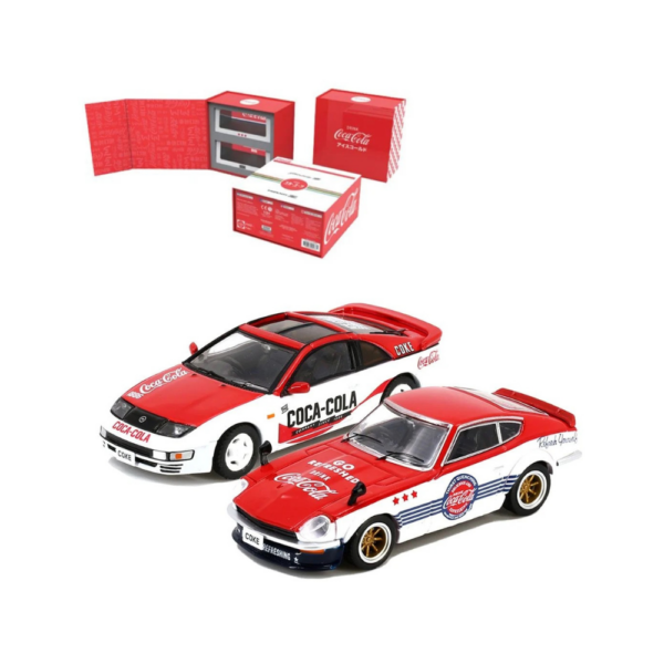 Nissan Fairlady Z (S30 and S32) "Coca Cola" Livery Box Set