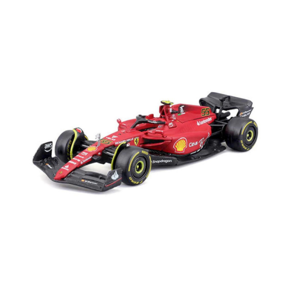 Bburago Ferrari F1-75 Scuderia Ferarri N 55 Season 22 Carlos Sainz