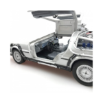 WELLY DELOREAN TIME MACHINE BACK TO THE FUTURE 2 OUTATIME 124 SCALE 22441W-2