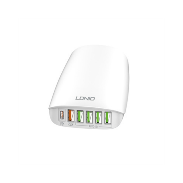 LDNIO 65W Multi-ports Desktop Charging Station A6573C