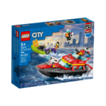 Lego City Fire Rescue Boat 60373-1