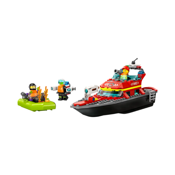 Lego City Fire Rescue Boat 60373