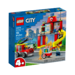 Lego City Fire Station and Fire Truck 60375-1