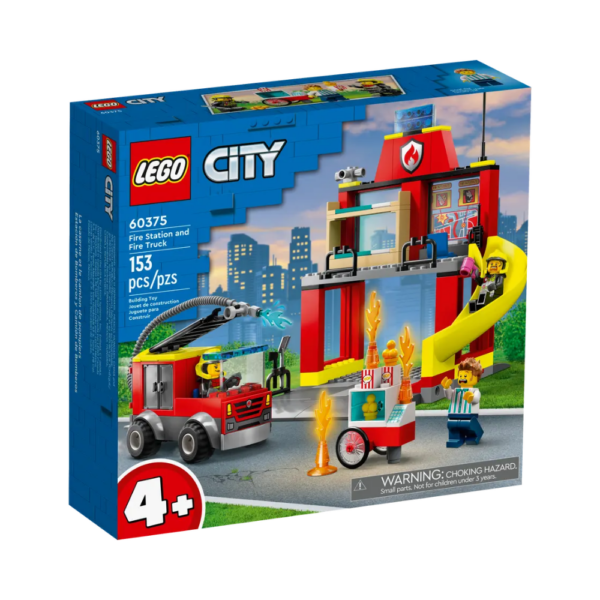 Lego City Fire Station and Fire Truck 60375