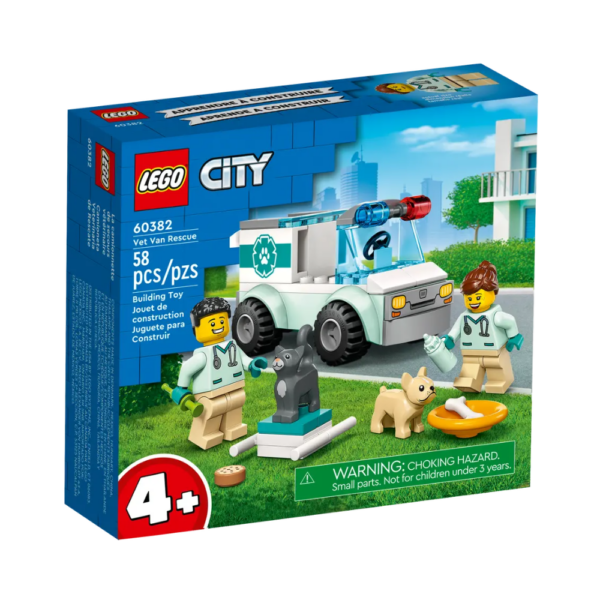 Lego City Vet Van Rescue 60382