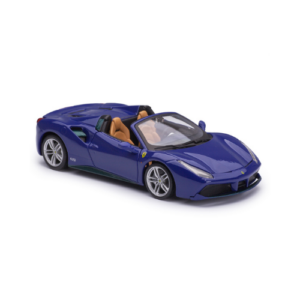 Bburago 1:24 Ferrari 488 Spider inspired by 166 Touring Barchetta (1950) blue