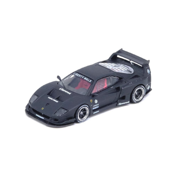 Inno64 LBWK Ferrari F40 Matte Black Hong Kong Toycar Salon 2023