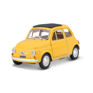 Bburago 1:24 Fiat 500F (Yellow)