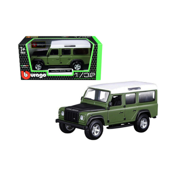 Bburago 1:32 Land Rover Defender 110 (Green)