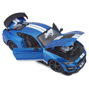 Maisto 1/18 Shelby GT500 2020 (Blue/White Stripe)