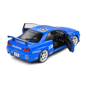 Solido 1/18 Nissan GT-R (R34) Streetfighter CALSONIC Tribute - 2000