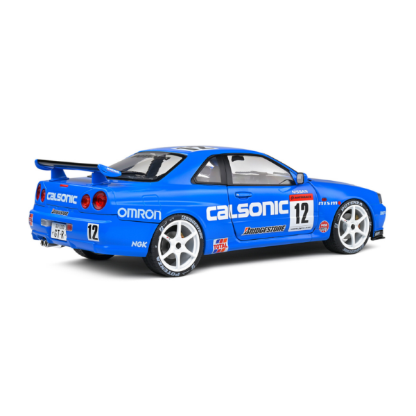 Solido 1/18 Nissan GT-R (R34) Streetfighter CALSONIC Tribute - 2000