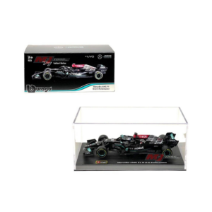 Bburago Collectibles 1/43 F1 Model Car Mercedes-AMG Petronas 2021 W12 E-Performance #77 Valtteri Bottas 1838058