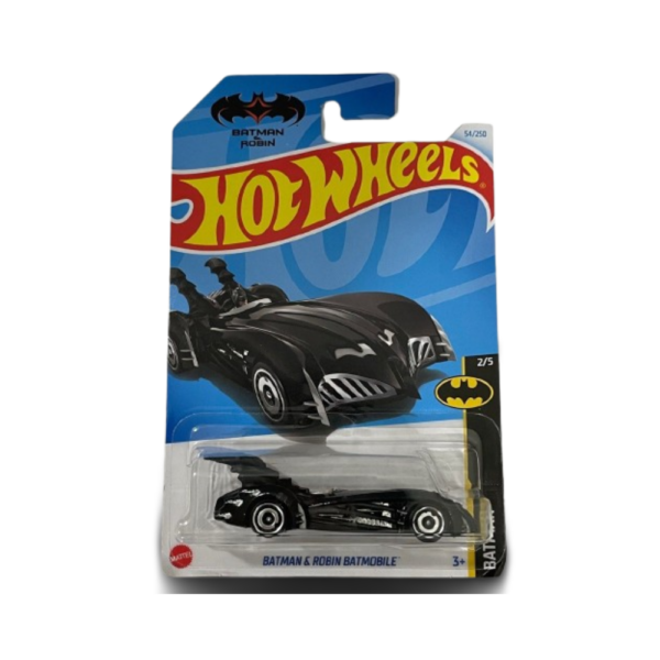 Hot Wheels Batman and Robin Batmobile