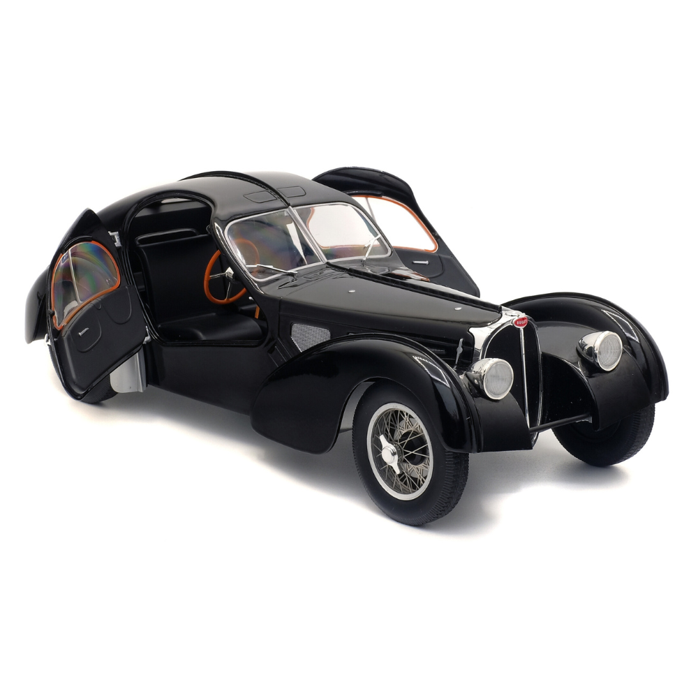 Solido 1/18 Bugatti Type 57 SC Atlantic 1937 (Black) - Nastars