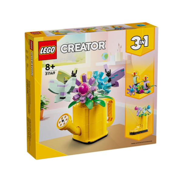 Lego Creator 3 in 1 Flowers In Watering Can 31149