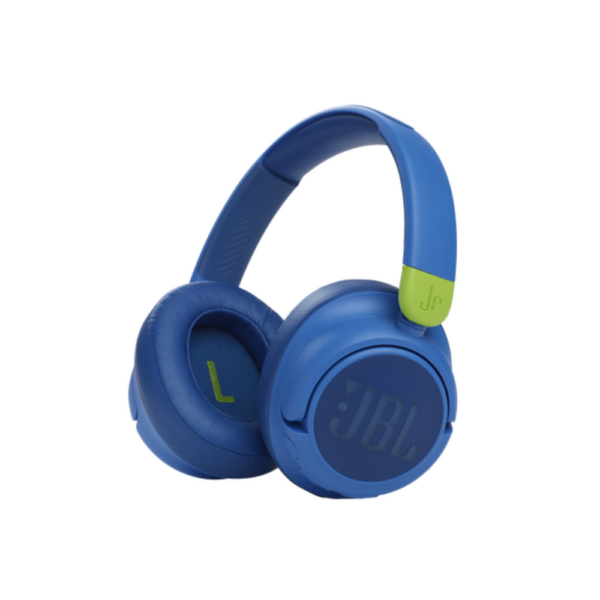 JBL JR 460nc Wireless over-ear Noise Cancelling kids headphones (Blue)