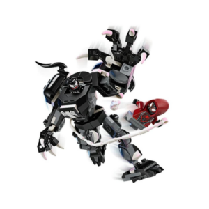 Lego Marvel Venom Mech Armor vs. Miles Morales 76276