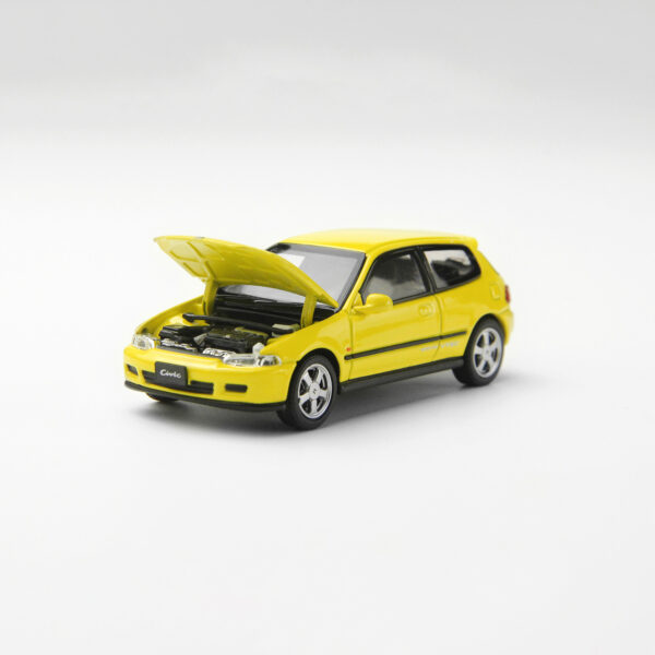 LCD Models 1/64 Honda EG6 (Yellow) LCD64034-YE